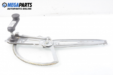 Manual window lifter for Opel Zafira A 1.6 16V, 101 hp, minivan, 2001, position: rear - left