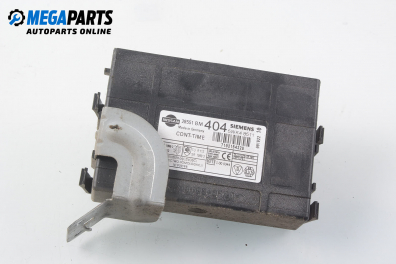 Comfort module for Nissan Almera (N16) 2.2 Di, 110 hp, hatchback, 2000 № 5WK48511