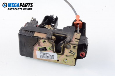 Lock for Opel Zafira A 2.0 16V DI, 82 hp, minivan, 2000, position: rear - left