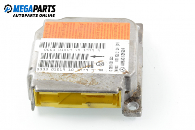 Airbag module for Mercedes-Benz A-Class W168 1.7 CDI, 90 hp, hatchback, 2001 № 0 285 001 222