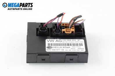 Comfort module for Volkswagen Golf V 1.6 FSI, 115 hp, hatchback, 2005 № 1K0 959 433