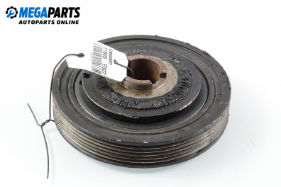 Damper pulley for Peugeot 307 2.0 16V, 136 hp, hatchback, 2001