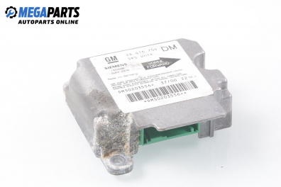 Airbag module for Opel Zafira A 1.6 16V, 101 hp, minivan, 2000 № 24416704