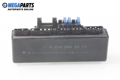 Relay for Mercedes-Benz E-Class 210 (W/S) 2.3, 150 hp, sedan, 1995 № 210 540 04 72