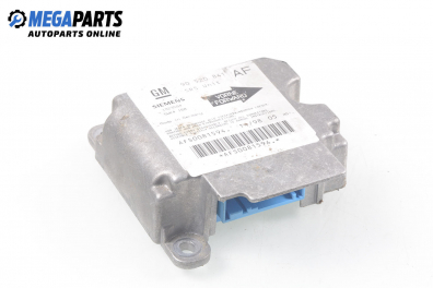Airbag module for Opel Astra G 1.4 16V, 90 hp, station wagon, 1998 № GM 90 520 841 / Siemens 1923594