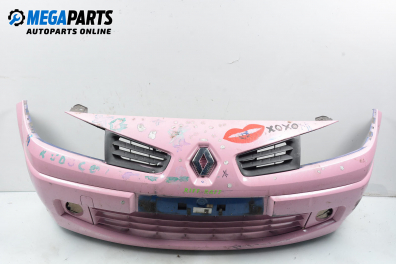 Front bumper for Renault Megane II 1.6 16V, 112 hp, cabrio, 2007, position: front