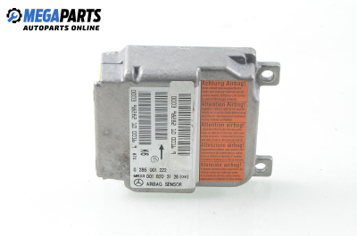 Airbag module for Mercedes-Benz A-Class W168 1.6, 102 hp, hatchback, 1998 № 0 285 001 222