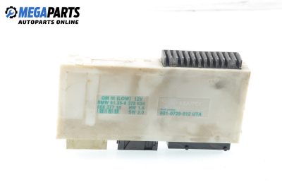 Comfort module for BMW 5 (E39) 2.5 TDS, 143 hp, sedan automatic, 1998 № 8 378 634