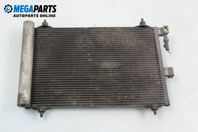 Air conditioning radiator for Peugeot 607 2.2 HDi, 133 hp, sedan, 2001