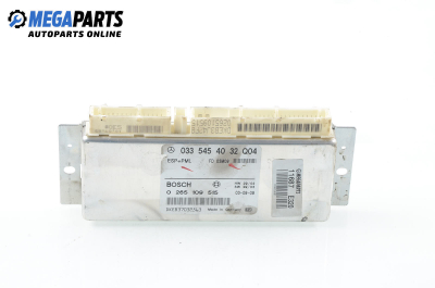 ABS/ESP control module for Mercedes-Benz E-Class 211 (W/S) 3.2 CDI, 204 hp, sedan automatic, 2004 № Bosch 0 265 109 515