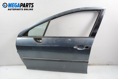 Door for Peugeot 407 2.0 HDi, 136 hp, station wagon, 2005, position: front - left