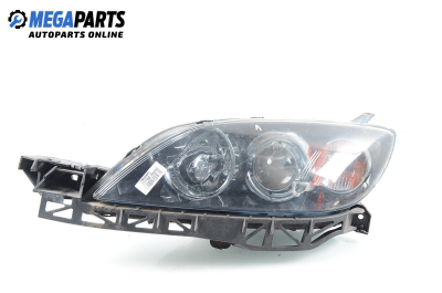 Headlight for Mazda 3 1.6, 105 hp, hatchback, 2004, position: left