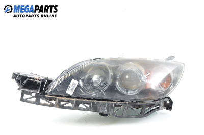 Headlight for Mazda 3 2.0, 150 hp, hatchback, 2006, position: left