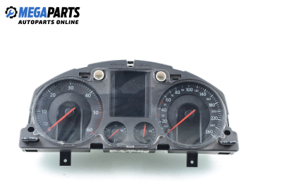 Instrument cluster for Volkswagen Passat (B6) 2.0 TDI, 140 hp, station wagon, 2005