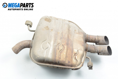 Rear muffler for Volkswagen Passat (B6) 2.0 TDI, 140 hp, station wagon, 2005