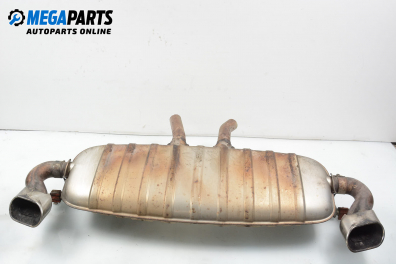 Rear muffler for Volkswagen Touareg 4.2 V8 , 310 hp, suv automatic, 2004