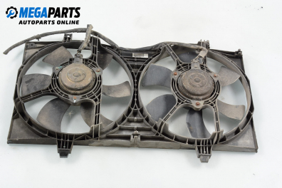 Cooling fans for Nissan Primera (P12) 2.0, 140 hp, sedan automatic, 2002