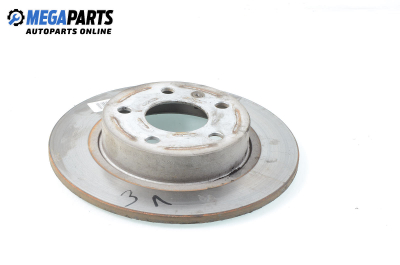 Brake disc for Opel Zafira A 1.6 16V, 101 hp, minivan, 1999, position: rear