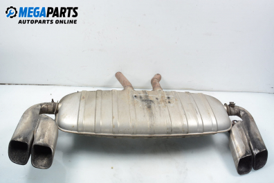 Rear muffler for Porsche Cayenne 4.5 S, 340 hp, suv automatic, 2003