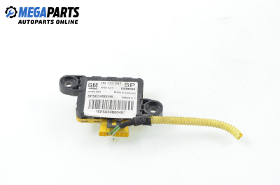 Sensor airbag for Opel Astra G 2.0 DI, 82 hp, hecktür, 1998 № GM 09 133 257