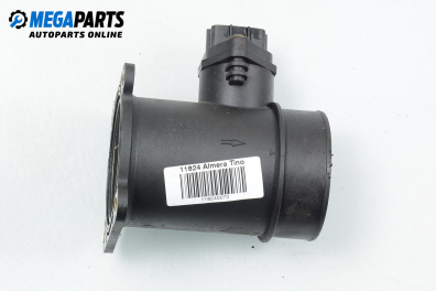 Air mass flow meter for Nissan Almera Tino 2.2 dCi, 115 hp, minivan, 2000