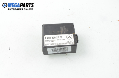 Modul аlarmă auto for Mercedes-Benz C-Class 203 (W/S/CL) 2.0 Kompressor, 163 hp, combi automatic, 2001 № A 203 820 27 26