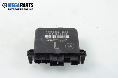 Door module for Mercedes-Benz C-Class 203 (W/S/CL) 2.0 Kompressor, 163 hp, station wagon automatic, 2001 № A 203 820 65 26