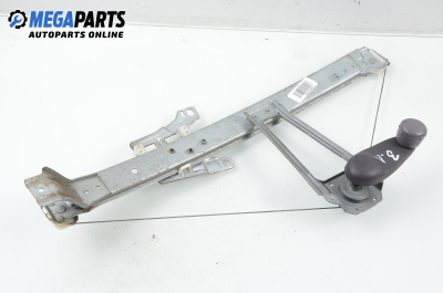 Manual window lifter for Mercedes-Benz A-Class W168 1.6, 102 hp, hatchback, 1998, position: rear - left