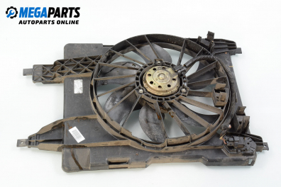 Radiator fan for Renault Scenic II 1.9 dCi, 120 hp, minivan, 2005