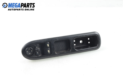 Window and mirror adjustment switch for Peugeot 407 2.0 HDi, 136 hp, sedan, 2006