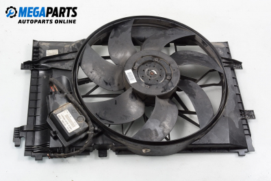 Radiator fan for Mercedes-Benz CLK-Class 209 (C/A) 2.6, 170 hp, coupe, 2002