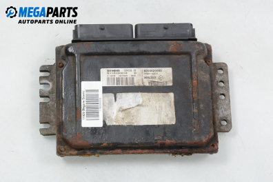 ECU for Renault Megane Scenic 1.4 16V, 95 hp, minivan, 1999 № 8200020950