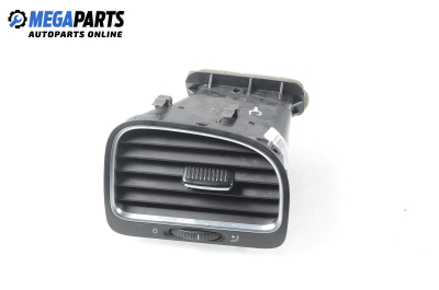 AC heat air vent for Volkswagen Golf VI 1.6 TDI, 105 hp, hatchback, 2011