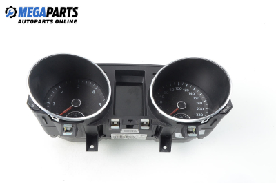 Instrument cluster for Volkswagen Golf VI 1.6 TDI, 105 hp, hatchback, 2011 № 5K0920 872A