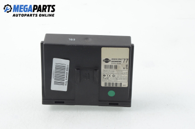 Central lock module for Nissan Almera Tino 2.2 dCi, 136 hp, minivan, 2003 № Siemens 5WK4 8596