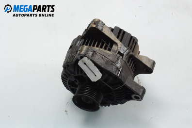 Alternator for Peugeot 206 1.4, 75 hp, hatchback, 1999