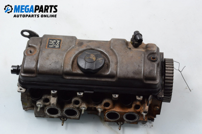 Engine head for Peugeot 206 1.4, 75 hp, hatchback, 1999