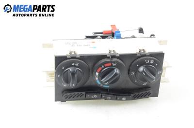 Air conditioning panel for Mercedes-Benz A-Class W168 1.6, 102 hp, hatchback, 2000