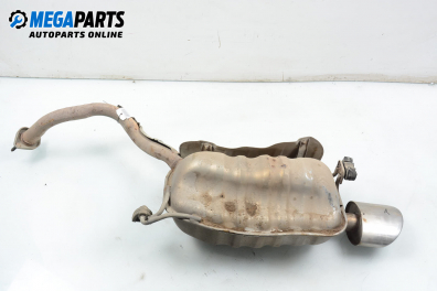 Rear muffler for Hyundai Santa Fe 2.7 V6 4x4, 189 hp, suv automatic, 2007