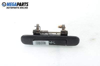 Outer handle for Nissan Primera (P10) 1.6, 90 hp, sedan, 1991, position: rear - left