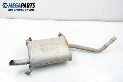 Rear muffler for Nissan Primera (P10) 1.6, 90 hp, sedan, 1991