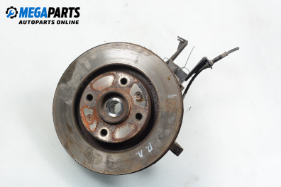 Achsschenkel radnabe for Peugeot 206 1.6 16V, 109 hp, cabrio, 2002, position: links, vorderseite