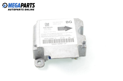 Airbag module for Opel Zafira A 1.8 16V, 125 hp, minivan automatic, 2005 № 09 229 303