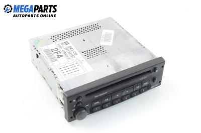 CD player for Opel Zafira A 1.8 16V, 125 hp, minivan, 2000 № 09136107