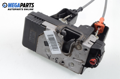 Lock for Opel Zafira A 1.8 16V, 125 hp, minivan, 2000, position: rear - left