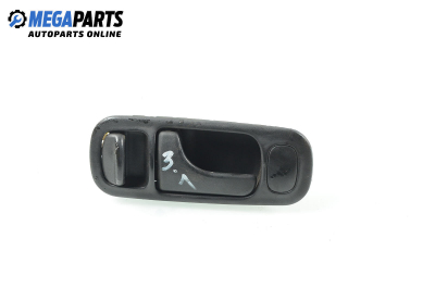 Inner handle for Nissan Primera (P10) 1.6, 90 hp, sedan, 1993, position: rear - left