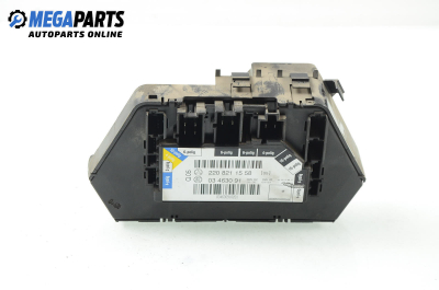 Door module for Mercedes-Benz S-Class W220 3.2 CDI, 197 hp, sedan automatic, 2000 № 220 821 15 58