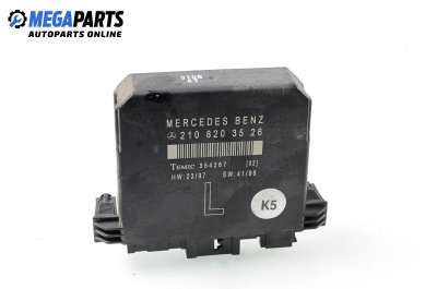 Door module for Mercedes-Benz C-Class 202 (W/S) 2.2 D, 95 hp, sedan, 1997 № 210 820 35 26