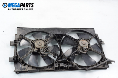 Cooling fans for Mitsubishi Lancer 1.8, 143 hp, sedan automatic, 2008