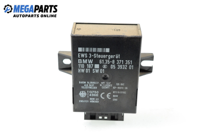 EWS control unit for BMW 5 (E39) 2.5 TDS, 143 hp, sedan, 1997 № 8 371 351